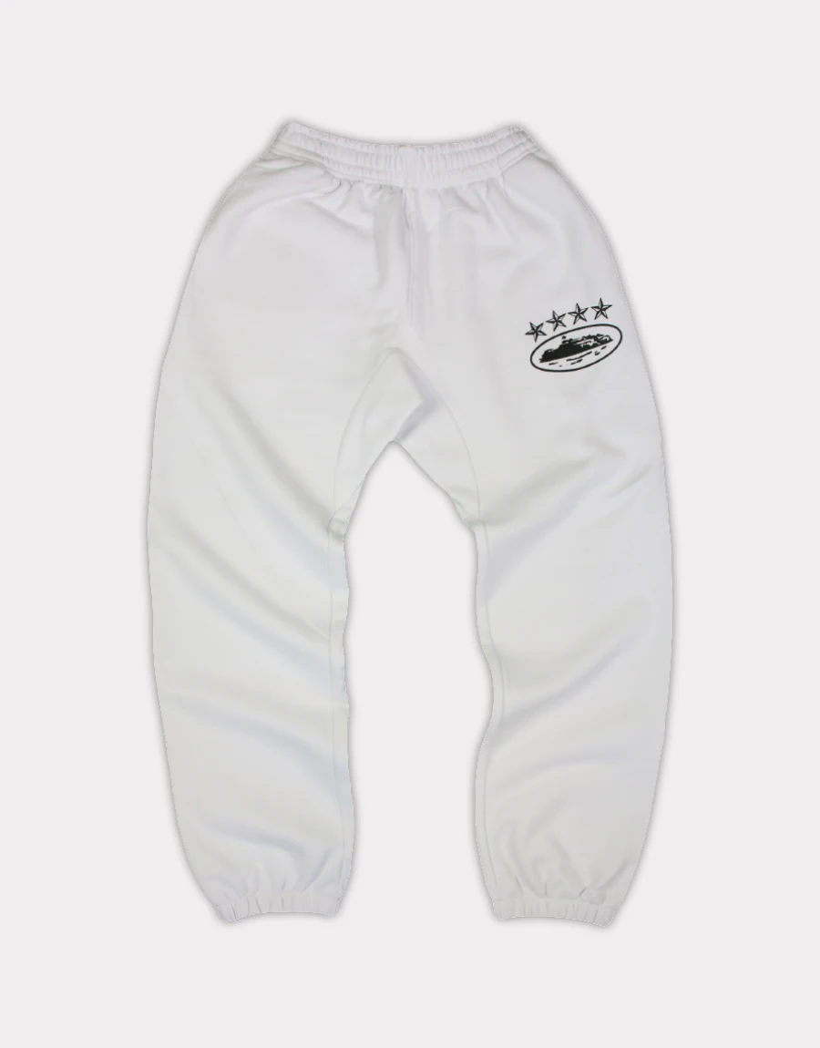 Corteiz-4Starz-Alcatraz-Sweatpants-White-2 Corteiz-4Starz-Alcatraz-Sweatpants-White-2