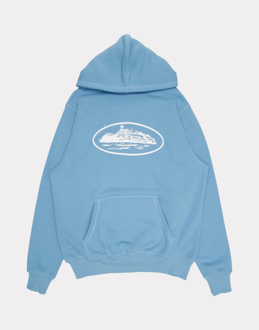 Corteiz-Alcatraz-Hoodie-Blue Corteiz-Alcatraz-Hoodie-Blue