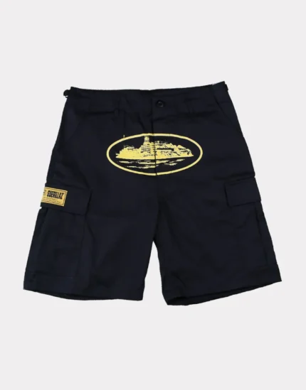Corteiz-Guerillaz-21-Shorts-BlackYellow-2 (1)