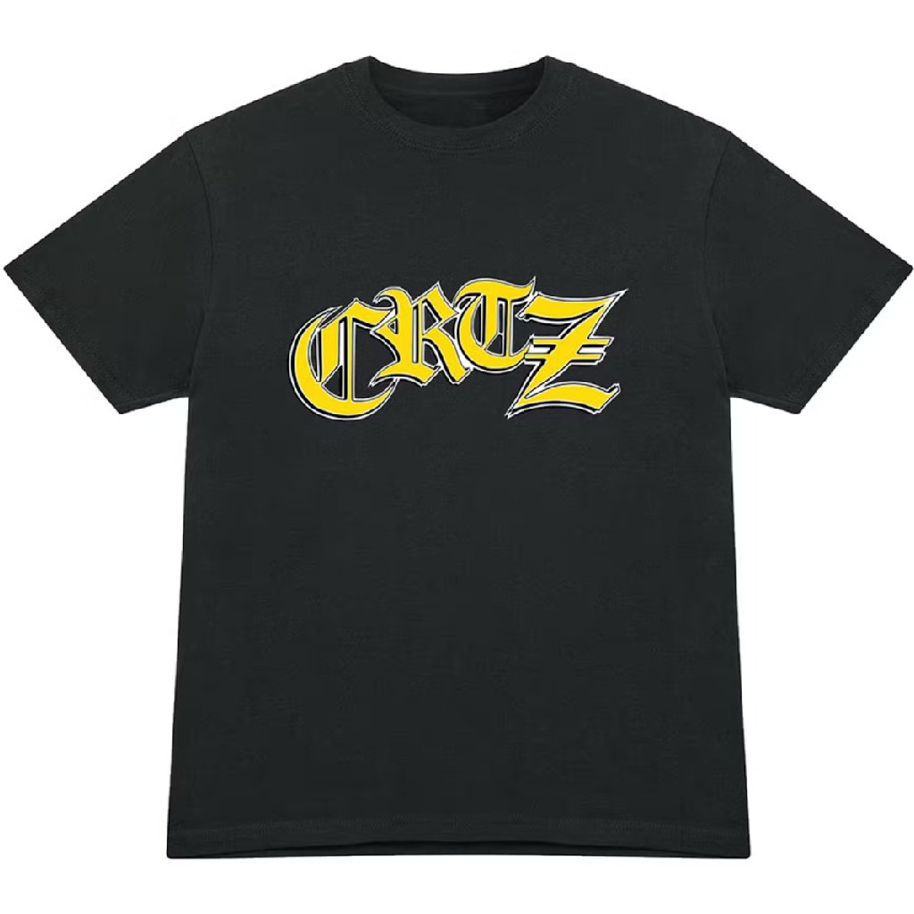 Corteiz Old English T-Shirt Black Corteiz Old English T-Shirt Black