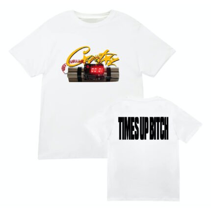 Corteiz OG Timebomb Tee in White