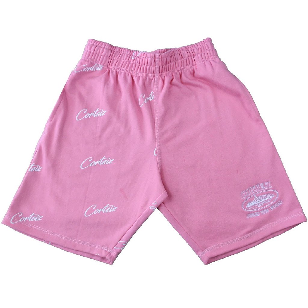 Corteiz Division ’20 Shorts in Pink Corteiz Division ’20 Shorts in Pink