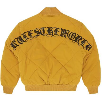 Corteiz Olde English Quilted Bomber Jacket
