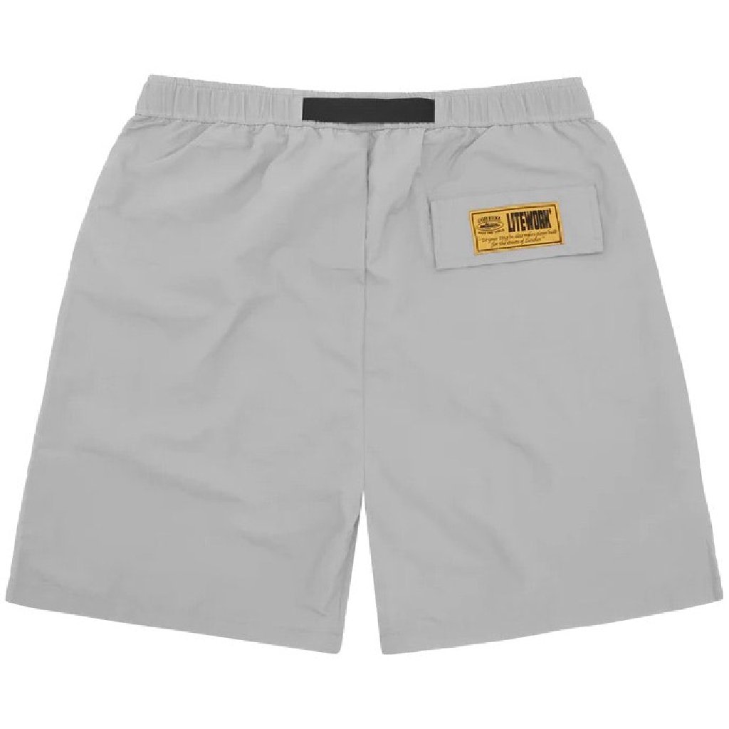 Corteiz CRTZ Nylon Shorts in Grey Corteiz CRTZ Nylon Shorts in Grey