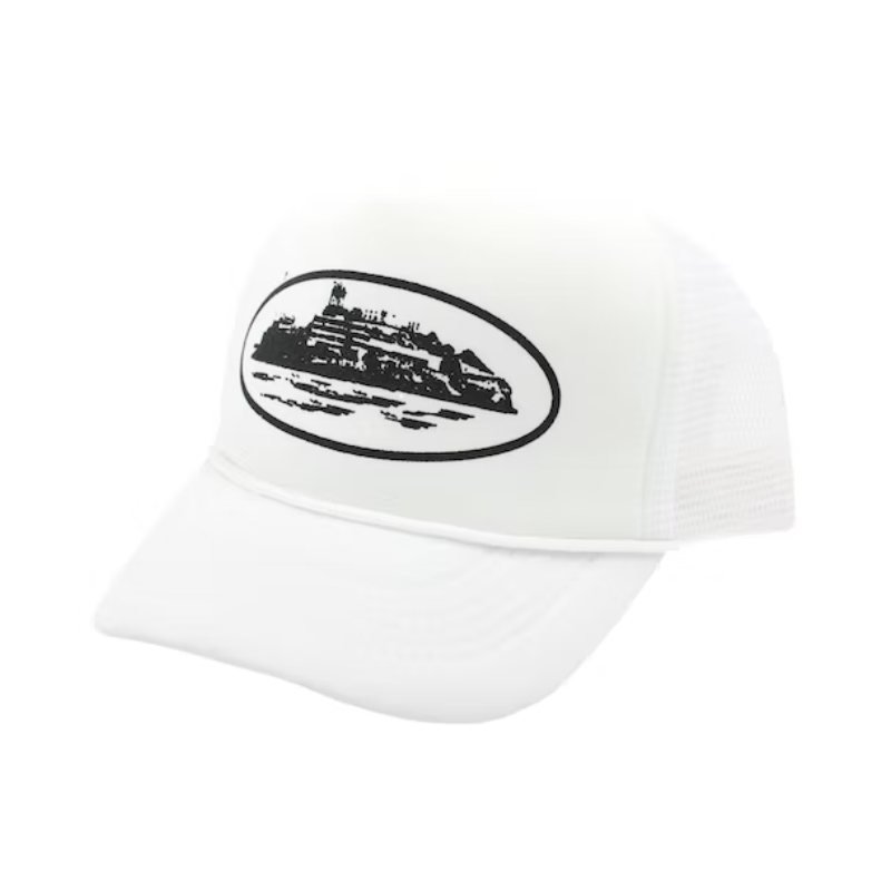 Casquette Trucker Corteiz Alcatraz Blanc Casquette Trucker Corteiz Alcatraz Blanc